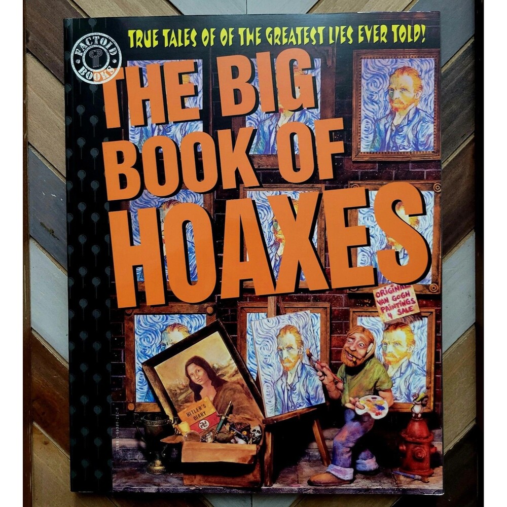 "The Big Book of Hoaxes" NM 1996 Carl Sifakis DC Comics, Paradox Press, Factoid